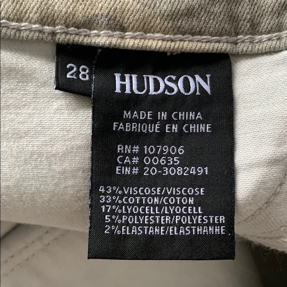 HUDSON NICO MIDRISE SUPER SKINNY ANKLE JEANS - Picture 6 of 7